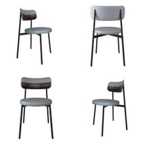 4 Unidades Cadeira Kyta fixa C/4 Pés 50 X 44,7 X 83,8 cm 4 Unidades Cadeira Kyta fixa C/4 Pés 50 X 44,7 X 83,8 cm
