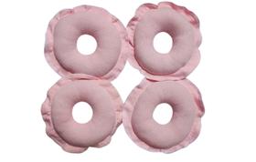 4 unidades de rosquinhas protetoras seios machucados - amamentação sem dor