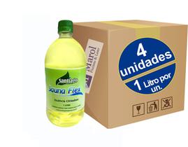 4 unidades - Essência De Eucalipto 1 Litro Sauna Flex