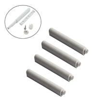 4 unidades Pulsador Tip-on Fecho Toque Magnético Porta Gaveta Móveis 4 unidades Pulsador Tip-on Fecho Toque Magnético Porta Gaveta Móveis