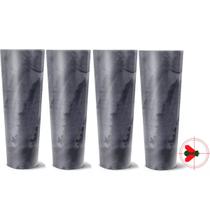 4 Vasos Classic Cone 70 Grafite 4 Vasos Classic Cone 70 Grafite