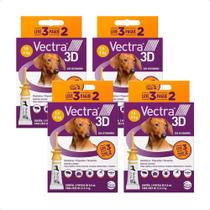 4 Vectra 3d Antipulgas E Carrapatos Ceva Para Cães 1,5 A 4kg