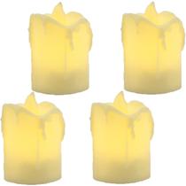 4 Vela LED Eletronica Luz para Decoração 5cm 4 Vela LED Eletronica Luz para Decoração 5cm