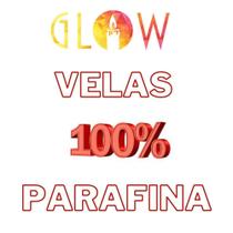 4 Velas De 7 Dias Brancas 100% Parafina Pura Sem Logo 260G - Glow Velas