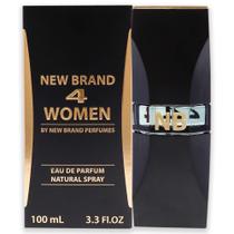 4 Women by New Brand for Women spray EDP de 3,3 onças