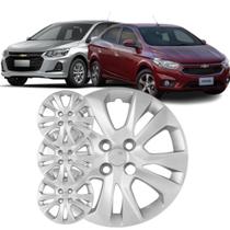 4 x Calota Onix / Prisma 20/ 15 Polegadas Parafuso Cubo Padrão Grid