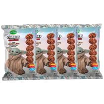 4 x Disney Cookies sem Glúten Sabor Chocolate 60g - Vitao