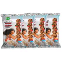 4 x Disney Cookies sem Glúten Sabor Morango 60g - Vitao