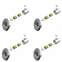4 X Dispositivo De Hidro Abs/Inox Pratic 50Mm Sodramar 4 X Dispositivo De Hidro Abs/Inox Pratic 50Mm Sodramar
