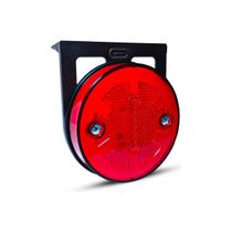 4 X Lanterna Lateral Apolo 6 Leds Bivolt 85mm Carreta Randon Rubi - Outliers