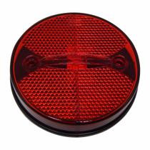 4 X Luz Lanterna Lateral 3led Bivolt Carreta/caminhão Randon 85mm Rubi (Vermelha)