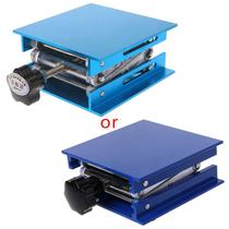 4"x4" Alumínio Roteador de elevação mesa de marcenaria de gravação de laboratório lifting rack - Azul
