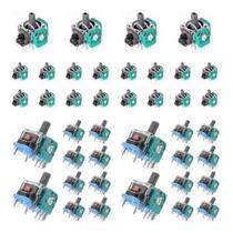 40 Botão Analógico 3D Direcional Compatível Ps4 Xbox One