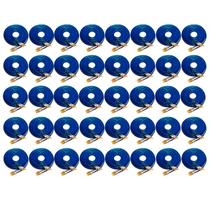 40 Cabos RCA Luxo 5 Metros 5 mm espessura Plug Banhado a Ouro Dupla Blindagem