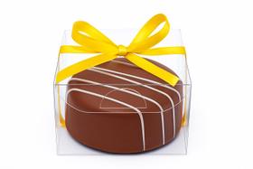 40 Caixas Em Acetato 7x7x4 Para Pão De Mel (médio) doces em geral e artesanatos espessura 0,21mm.