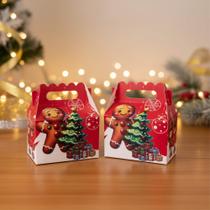 40 Caixinhas Lembrancinha Natal Final de Ano Boas Festas Mimo Cliente Presentes
