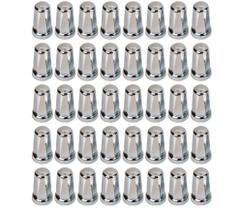 40 Capa De Porca Belga Cromada 18 19 21 22 24 27 30 32 33mm 40 Capa De Porca Belga Cromada 18 19 21 22 24 27 30 32 33mm