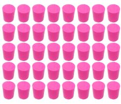 40 Capa de Porca Boliviana Rosa Neon Caminhão 32/33mm 40 Capa de Porca Boliviana Rosa Neon Caminhão 32/33mm