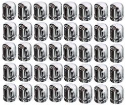 40 Capa De Porca Cromada Russa 27mm 40 Capa De Porca Cromada Russa 27mm