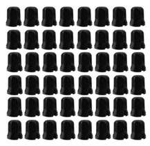 40 Capa De Porca Cromada Sextavada Preta Black 27mm