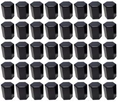 40 Capa De Porca Hungara Black Preta Caminhão 32mm 33mm 40 Capa De Porca Hungara Black Preta Caminhão 32mm 33mm