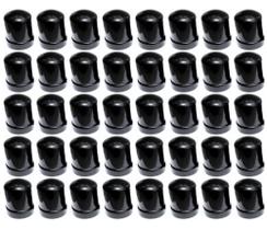 40 Capa De Porca Russa Black Preta Caminhão 27mm 32/33mm 40 Capa De Porca Russa Black Preta Caminhão 27mm 32/33mm
