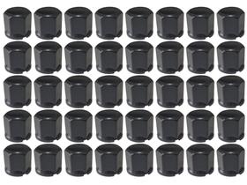 40 Capa De Porca Sextavada Black Preta 19mm 22mm 24mm Baixa 40 Capa De Porca Sextavada Black Preta 19mm 22mm 24mm Baixa