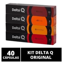40 Cápsulas Delta Q Degustação Café - Cafeteira Delta Q