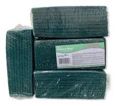 40 Esponja Fibra Verde Limpeza Geral British 100x230 40 Esponja Fibra Verde Limpeza Geral British 100x230