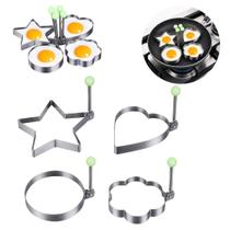 40 Formas P/ Omelete e Ovo Frito Inox Multiuso Antiaderente 40 Formas P/ Omelete e Ovo Frito Inox Multiuso Antiaderente
