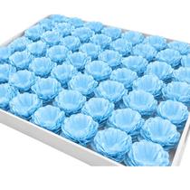40 Forminhas Para Doces Decoração Pétala Festa Cor Azul 40 Forminhas Para Doces Decoração Pétala Festa Cor Azul