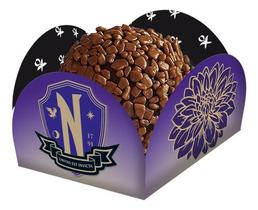 40 Forminhas Wandinha - Vandinha - Wednesday Forma Caixeta 40 Forminhas Wandinha - Vandinha - Wednesday Forma Caixeta