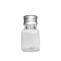 40 Frascos Pet 10ml c/ Tampa Alumínio Prata Lembrancinhas