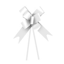 40 Laços Magico Branco Pronto para Embalagem Decoraçoes Presente Artesanatos Caixas Cestas