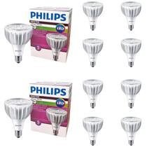 40 Lâmpadas Philips Par30 Led 28w Dicroica E27 3000k Bivolt
