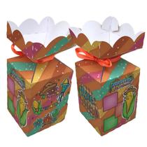 40 Lembrancinha Kit Festa Facil Meia Bala Junina arraia