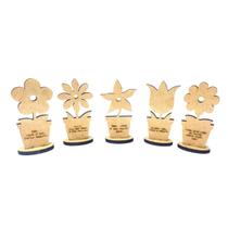 40 Lembrancinhas Dia Das Mães Modelo Vaso de Flores MDF Cru 40 Lembrancinhas Dia Das Mães Modelo Vaso de Flores MDF Cru