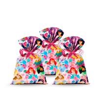 40 Lembrancinhas Sacolas Festa Princesas Disney Decoração