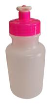 40 Mini Garrafas Squeeze 300ml 20 tampa azul e 20 tampa rosa