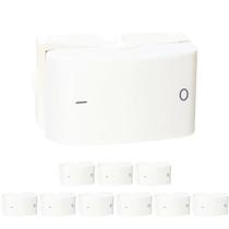 40 Módulo Interruptor Bipolar Paralelo 10a - Schneider - 10 A - 250v - Branco 40 Módulo Interruptor Bipolar Paralelo 10a - Schneider - 10 A - 250v - Branco