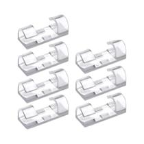 40 Peças De Organizadores De Cabos, Suporte De Parede Para Cabos USB, Gerenciador De Fios, Enrolador 40 Peças De Organizadores De Cabos, Suporte De Parede Para Cabos USB, Gerenciador De Fios, Enrolador