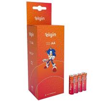 40 Pilhas Elgin AA Regular De Zinco Caixa Com 10 Pct x 4un 40 Pilhas Elgin AA Regular De Zinco Caixa Com 10 Pct x 4un