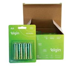 40 Pilhas Pequena Alcalina Aa Elgin Lr6 1,5v (caixa de10 Blisters C/4 unidades) 40 Pilhas Pequena Alcalina Aa Elgin Lr6 1,5v (caixa de10 Blisters C/4 unidades)