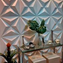 40 Placas 3D PVC Revestimento De Parede Decorativa Estrelar 25Cm