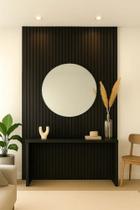40 Placas Adesivas Painel Madeira Ripada Montável Mdf 45x11 -