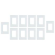 40 Placas Com 3 Módulos Cor Branca 4x2 Pol. Tramontina Liz