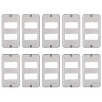40 Placas De Alumínio Polido Para Condulete 3/4 Tramontina