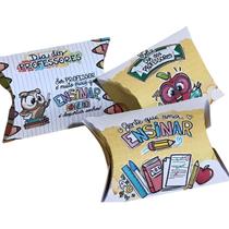 40 Presentes Dia dos Professores Caixinhas Travesseiro - Lembranças Especiais para Professores