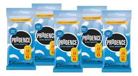 40 Preservativos Prudence Pele Com Pele Ultra Sensível Fino