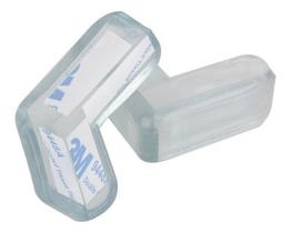 40 Protetor Quina Canto Móveis Cantoneira Silicone Bebê 40 Protetor Quina Canto Móveis Cantoneira Silicone Bebê